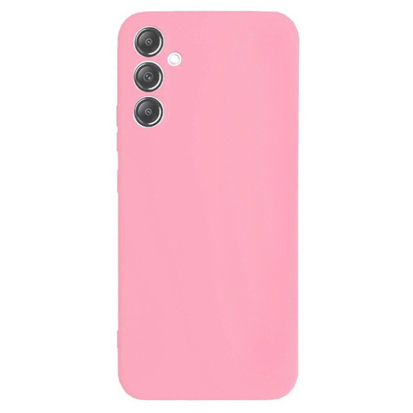 Силиконовый чехол для Samsung A24 Silicone Case Full Light Pink