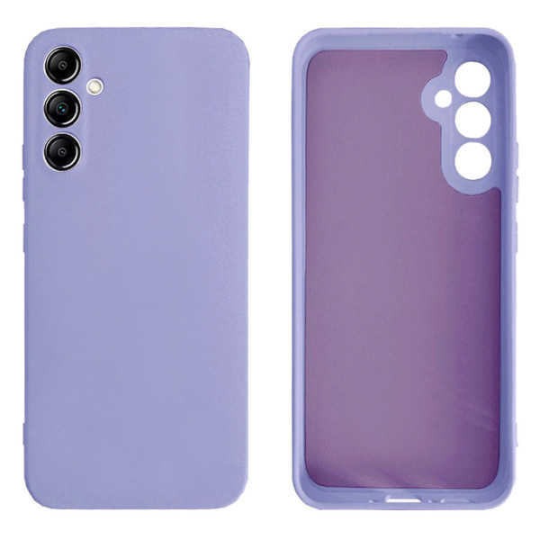 Силіконовий чохол для Samsung A24 Silicone Case Full Light Purple