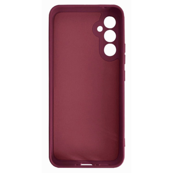 Силиконовый чехол для Samsung A24 Silicone Case Full Marsala