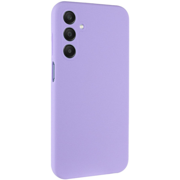 Силіконовий чохол для Samsung A25 5G Silicone Case Full Light Purple
