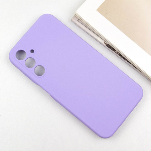 Силіконовий чохол для Samsung A25 5G Silicone Case Full Light Purple