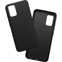 Силиконовый чехол для Samsung A31 Silicone Case Full Black