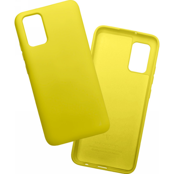 Силіконовий чохол для Samsung A31 Silicone Case Full Lemonade