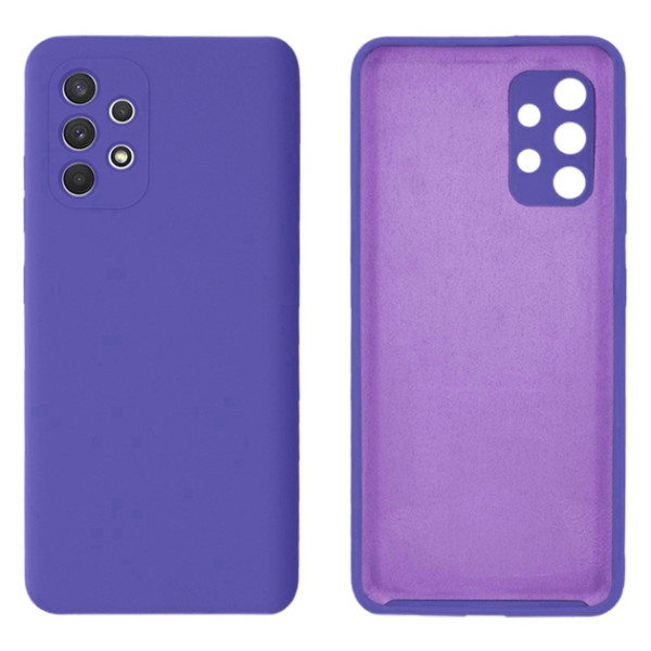 Силиконовый чехол для Samsung A32 Silicone Case Full Ultraviolet