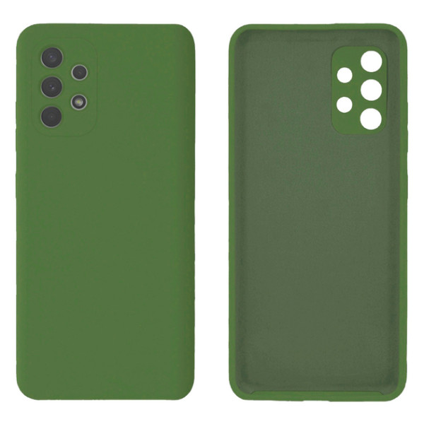 Силиконовый чехол для Samsung A33 Silicone Case Full Khaki