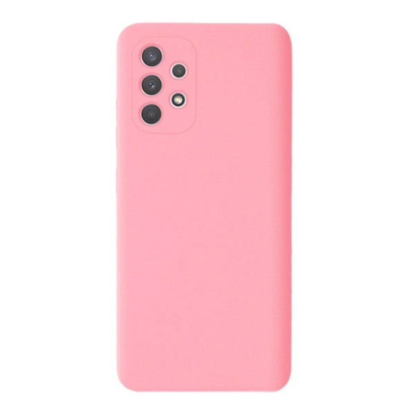 Силиконовый чехол для Samsung A33 Silicone Case Full Light Pink