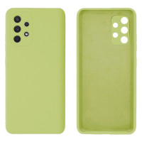 Силиконовый чехол для Samsung A33 Silicone Case Full Lime Green