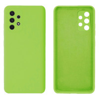 Силиконовый чехол для Samsung A33 Silicone Case Full Neon Green