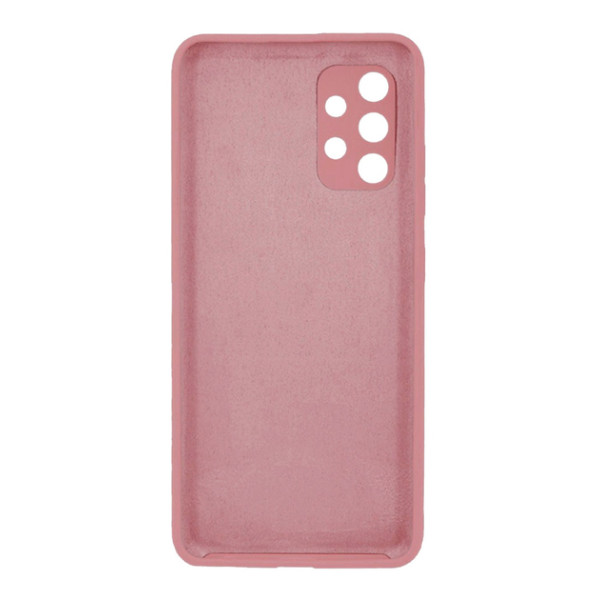 Силиконовый чехол для Samsung A33 Silicone Case Full Pink