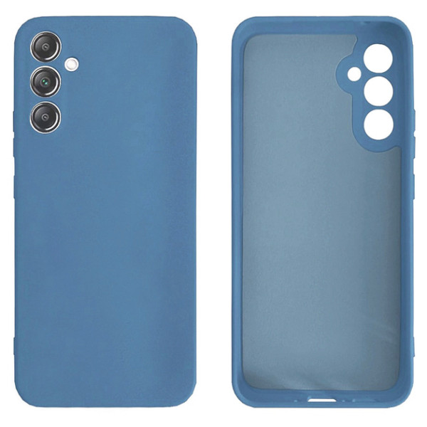 Силіконовий чохол для Samsung A34 Silicone Case Azure