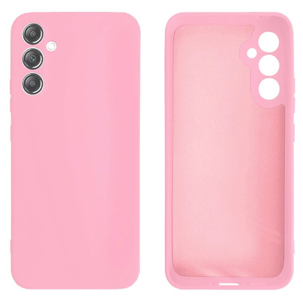 Силіконовий чохол для Samsung A34 Silicone Case Light Pink