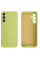 Силіконовий чохол для Samsung A34 Silicone Case Lime Green