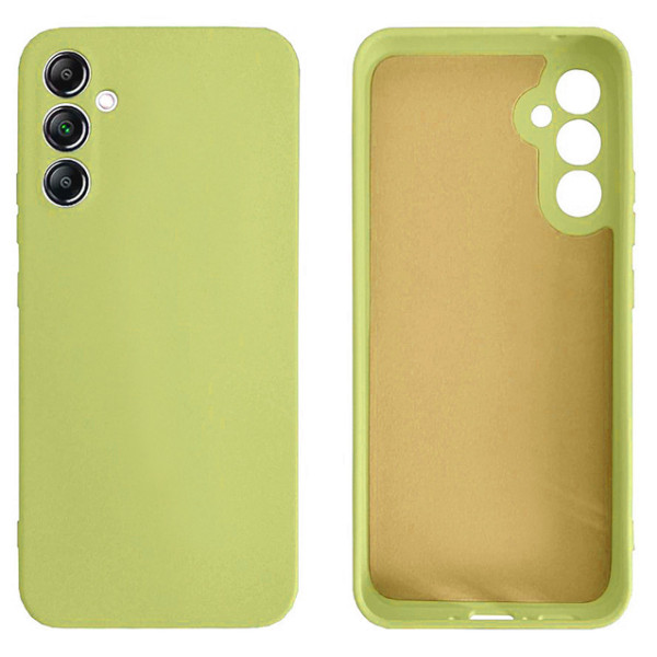 Силіконовий чохол для Samsung A34 Silicone Case Lime Green