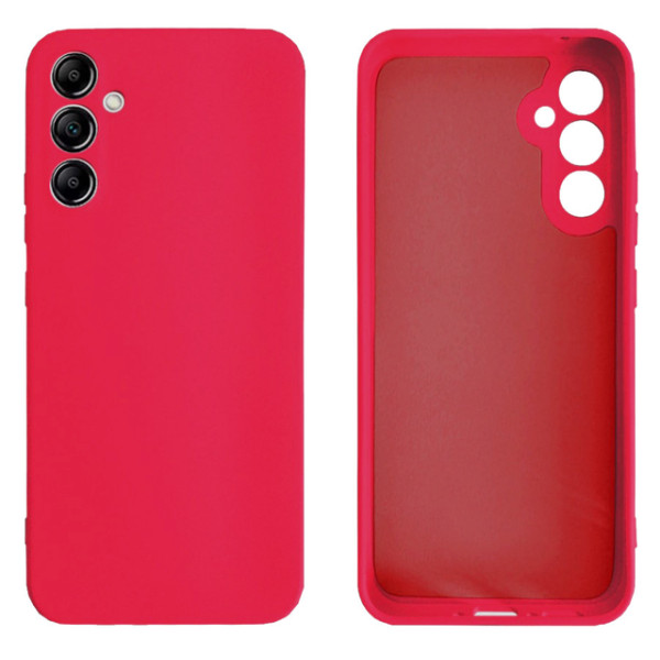 Силіконовий чохол для Samsung A34 Silicone Case Raspberry Red