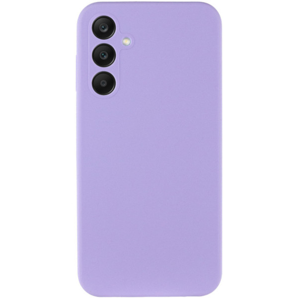 Силиконовый чехол для Samsung A35 Silicone Case Light purple