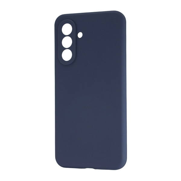 Силиконовый чехол для Samsung A36 Silicone Case Full Dark Blue