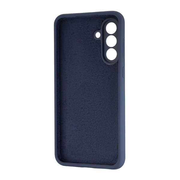 Силиконовый чехол для Samsung A36 Silicone Case Full Dark Blue