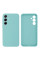 Силиконовый чехол для Samsung A36 Silicone Case Full Turquoise