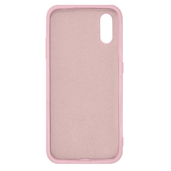 Силіконовий чохол для Samsung A40 Silicone Case Full Pink Sand