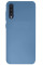 Силиконовый чехол для Samsung A50 Silicone Case Full Azure
