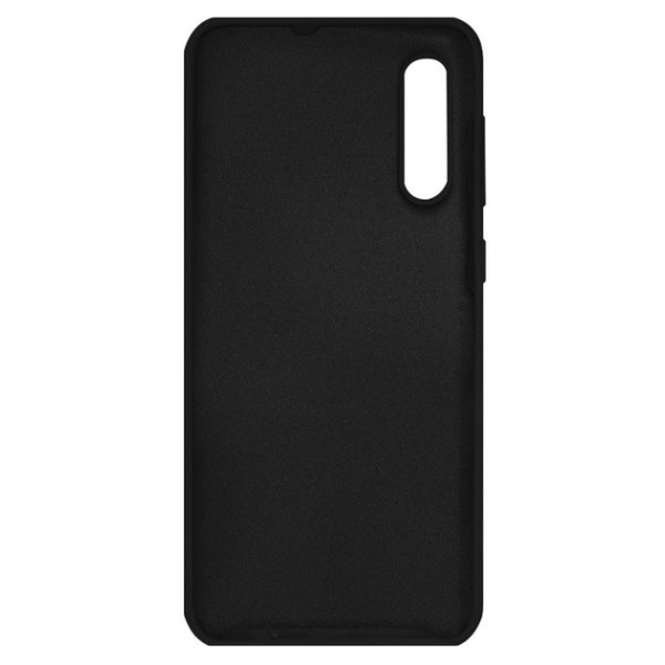 Силиконовый чехол для Samsung A50 Silicone Case Full Black