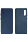 Силиконовый чехол для Samsung A50 Silicone Case Full Dark Blue