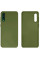 Силиконовый чехол для Samsung A50 Silicone Case Full Khaki