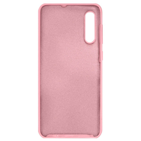 Силиконовый чехол для Samsung A50 Silicone Case Full Light Pink