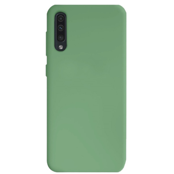 Силиконовый чехол для Samsung A50 Silicone Case Full Mint