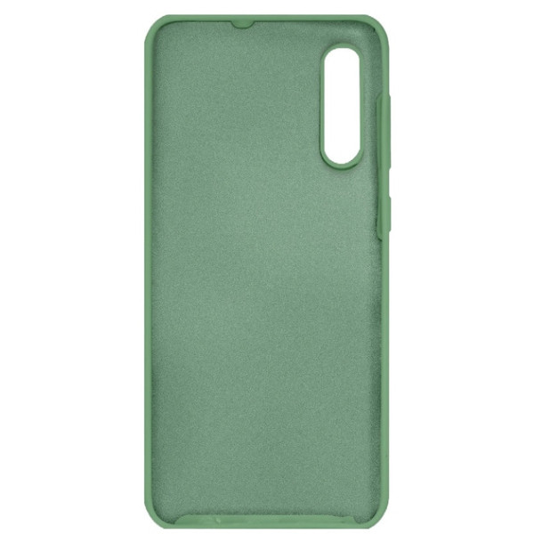 Силиконовый чехол для Samsung A50 Silicone Case Full Mint
