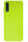 Силиконовый чехол для Samsung A50 Silicone Case Full Neon Green