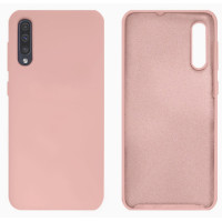 Силиконовый чехол для Samsung A50 Silicone Case Full Pink Sand