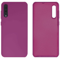 Силиконовый чехол для Samsung A50 Silicone Case Full Purple