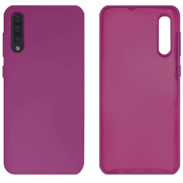 Силіконовий чохол для Samsung A50 Silicone Case Full Purple