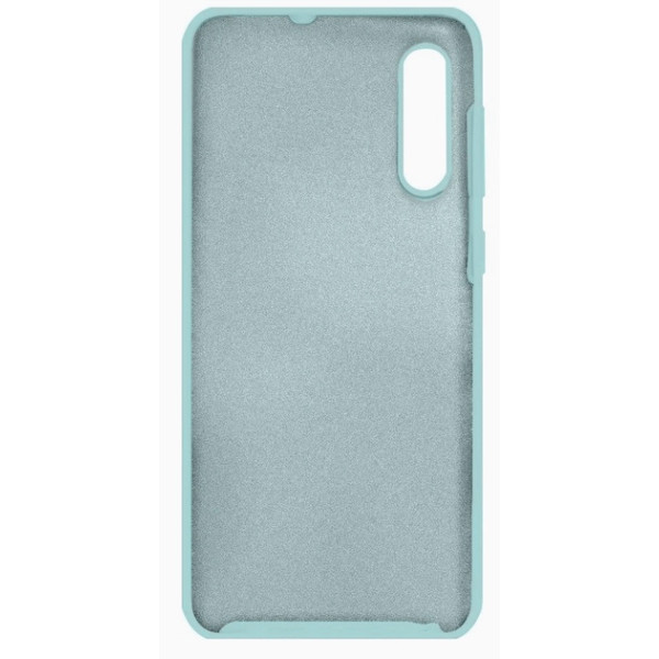Силиконовый чехол для Samsung A50 Silicone Case Full Turquoise