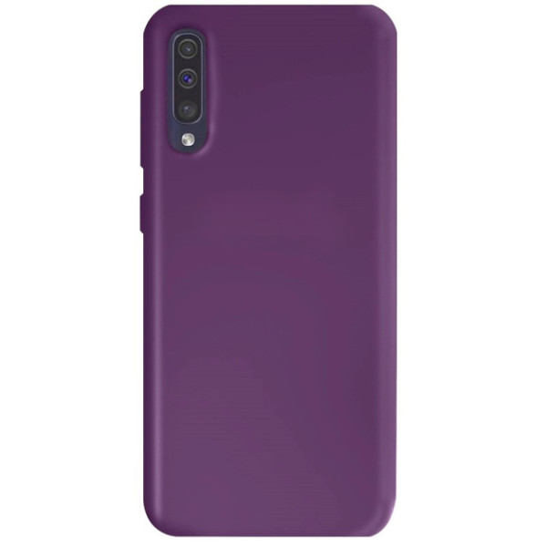 Силиконовый чехол для Samsung A50 Silicone Case Full Ultraviolet