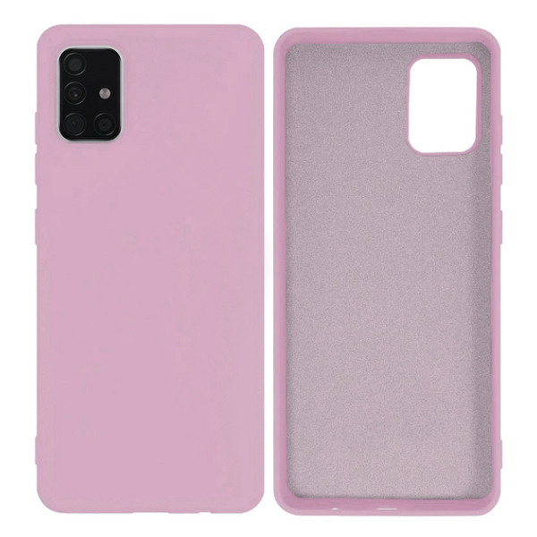 Силиконовый чехол для Samsung A51 Silicone Case Full Blueberry
