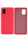 Силиконовый чехол для Samsung A51 Silicone Case Full Coral
