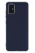 Силиконовый чехол для Samsung A51 Silicone Case Full Dark Blue