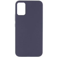 Силиконовый чехол для Samsung A51 Silicone Case Full Grey
