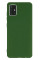 Силиконовый чехол для Samsung A51 Silicone Case Full Khaki