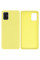 Силиконовый чехол для Samsung A51 Silicone Case Full Lemonade