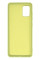 Силиконовый чехол для Samsung A51 Silicone Case Full Lime Green