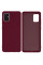 Силиконовый чехол для Samsung A51 Silicone Case Full Marsala