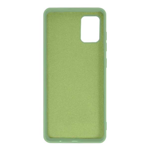 Силиконовый чехол для Samsung A51 Silicone Case Full Mint