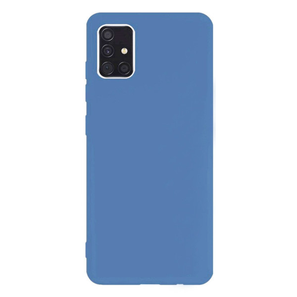 Силиконовый чехол для Samsung A51 Silicone Case Full Blue Horizon