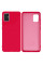 Силиконовый чехол для Samsung A51 Silicone Case Full Raspberry Red