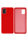 Силиконовый чехол для Samsung A51 Silicone Case Full Red