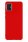 Силиконовый чехол для Samsung A51 Silicone Case Full Red