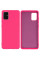 Силиконовый чехол для Samsung A51 Silicone Case Full Shiny Pink